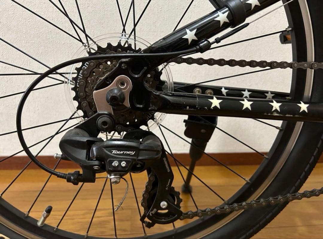 【引取限定】MARIN DONKY JR ブラック/ホワイト 24インチ