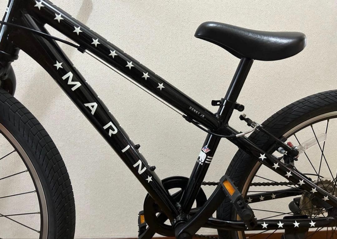 【引取限定】MARIN DONKY JR ブラック/ホワイト 24インチ
