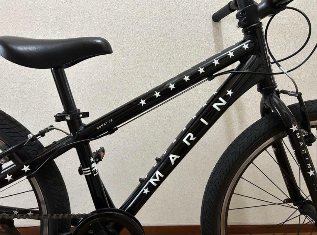 【引取限定】MARIN DONKY JR ブラック/ホワイト 24インチ