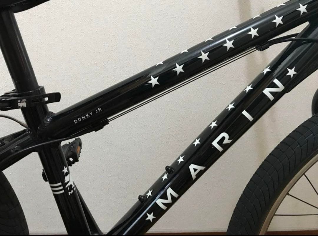 【引取限定】MARIN DONKY JR ブラック/ホワイト 24インチ