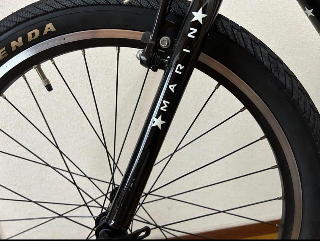 【引取限定】MARIN DONKY JR ブラック/ホワイト 24インチ