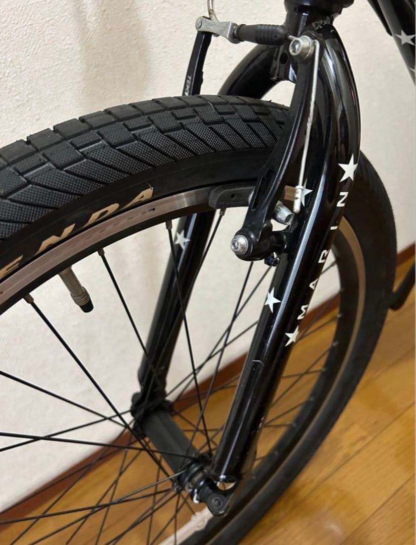 【引取限定】MARIN DONKY JR ブラック/ホワイト 24インチ