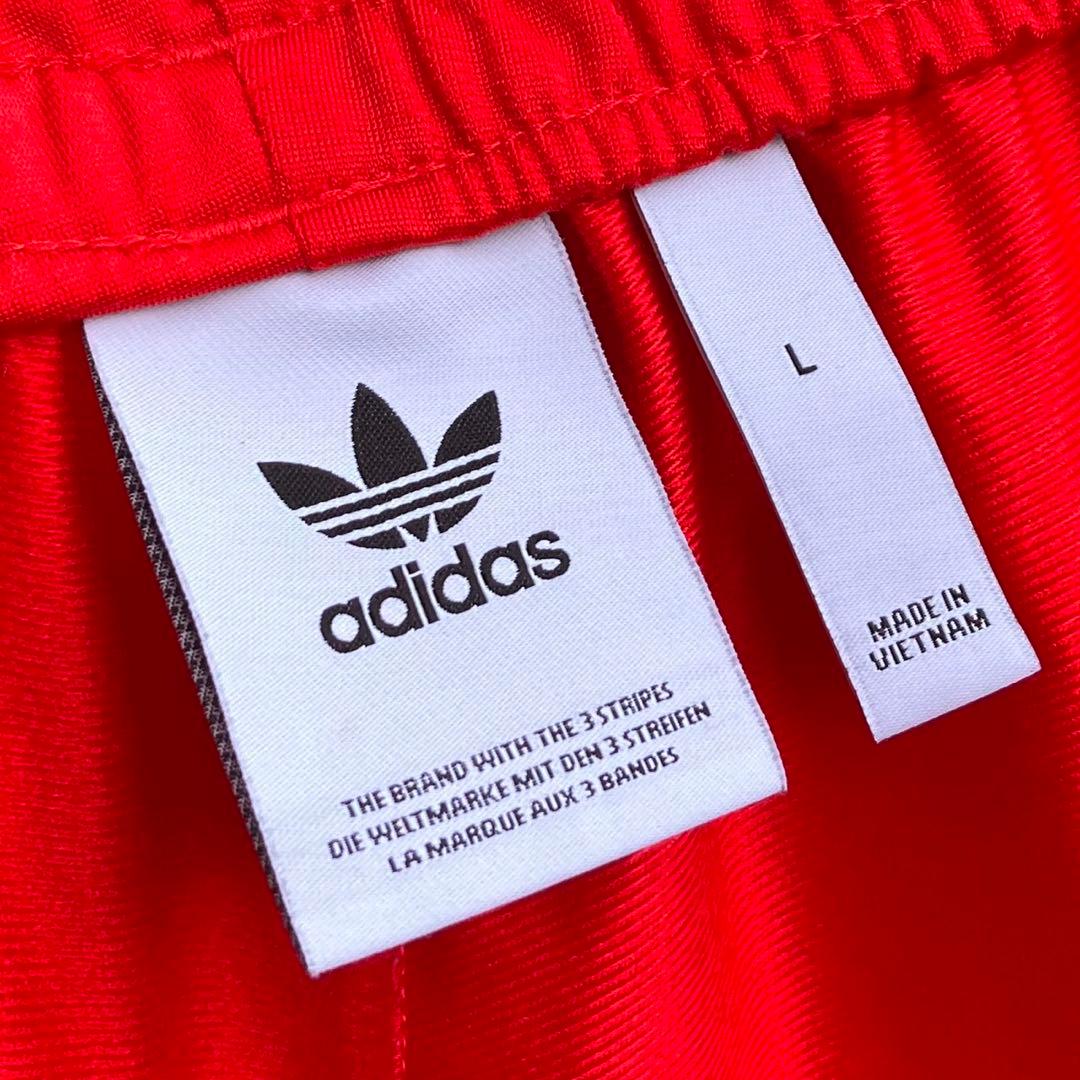 L アディダスオリジナルス トラックパンツ ファイヤーバード 赤ジャージ