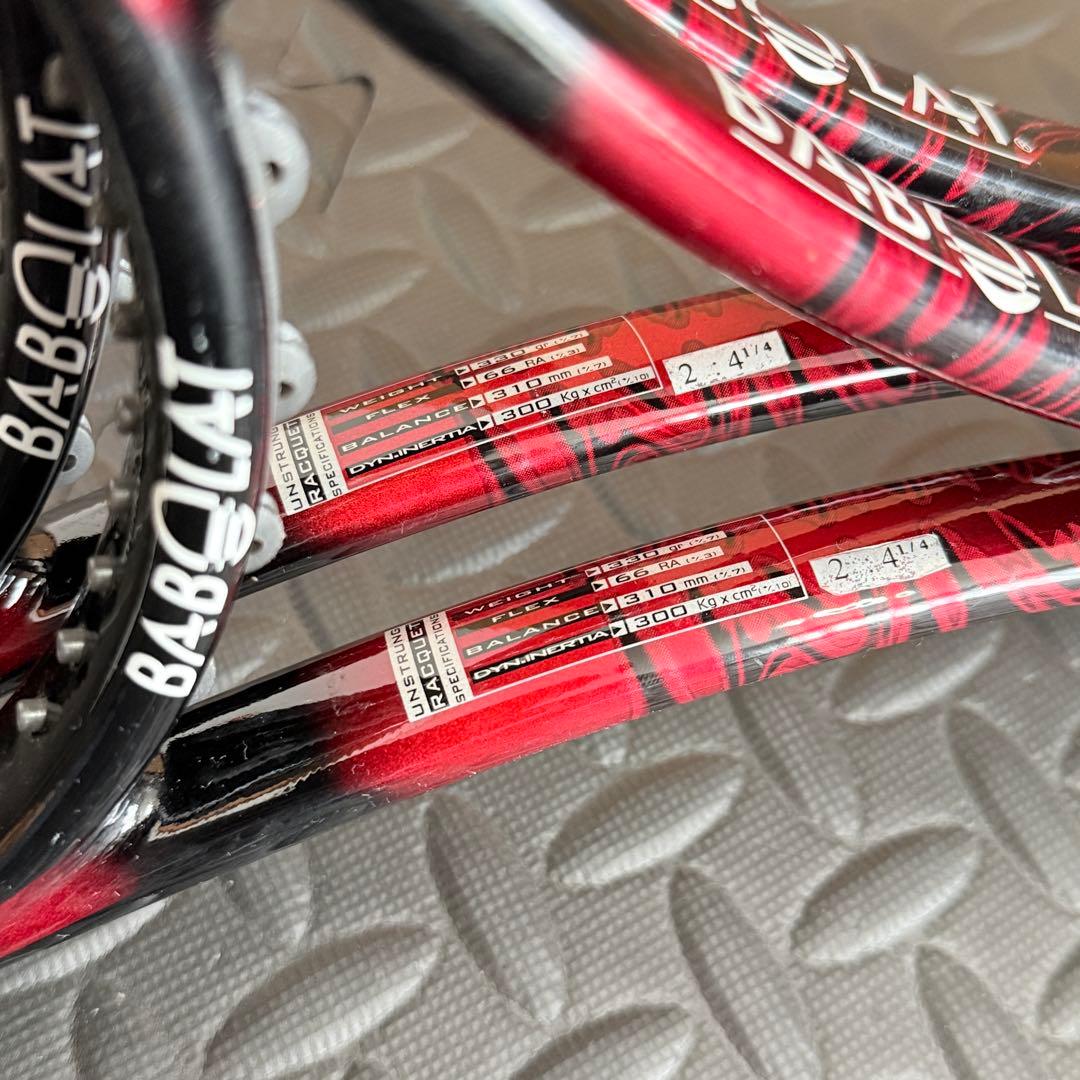 バボラ ピュアコントロール チーム 2本セット 日本初代 G2 テニス