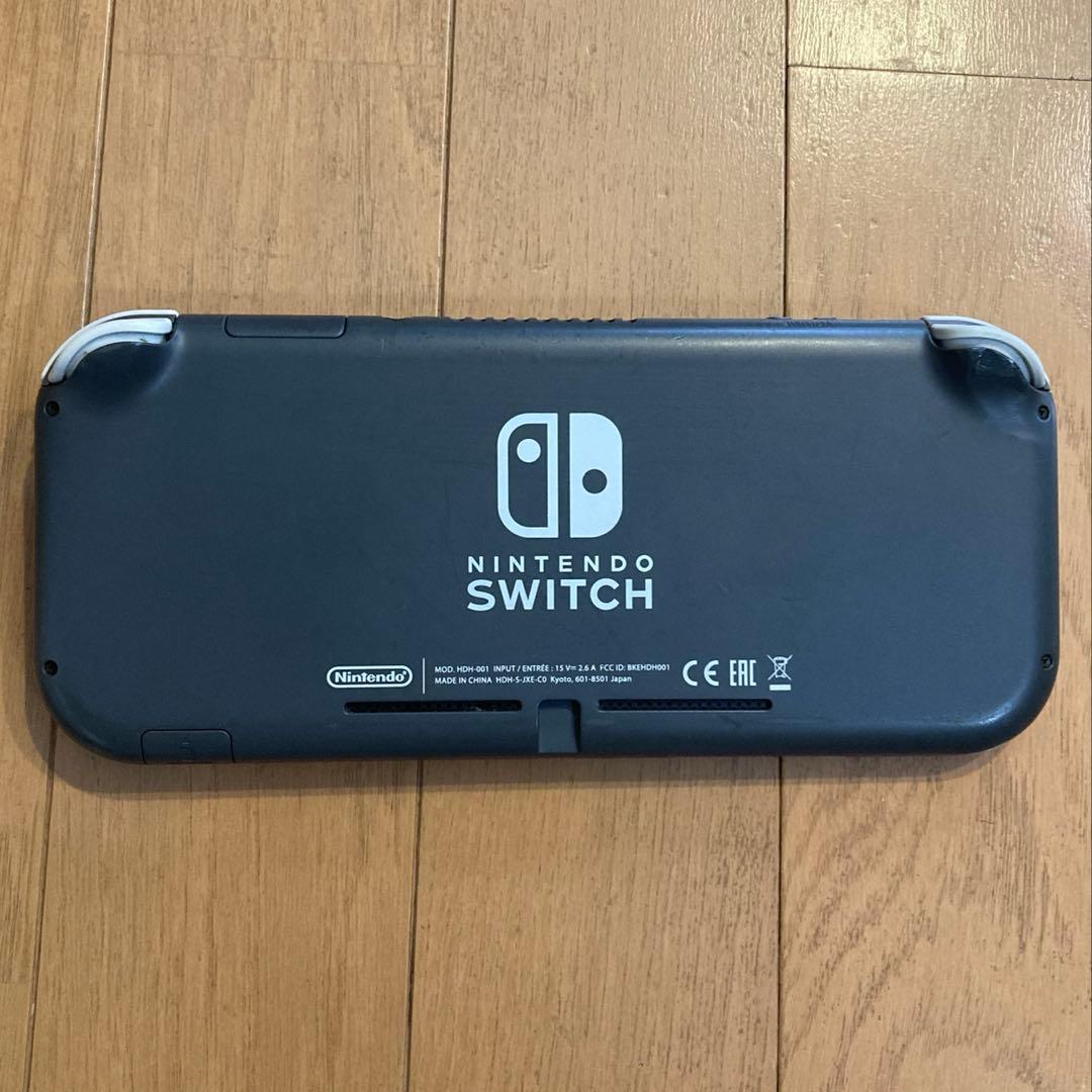 て*ょ様 Nintendo Switch Light 本体のみ ジャンク品 グレ