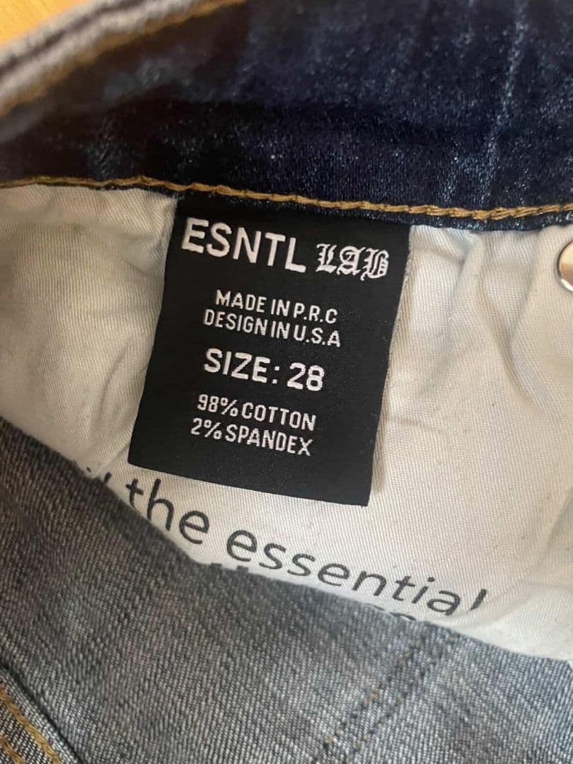 ESNTL LAB フレアスキニー 28
