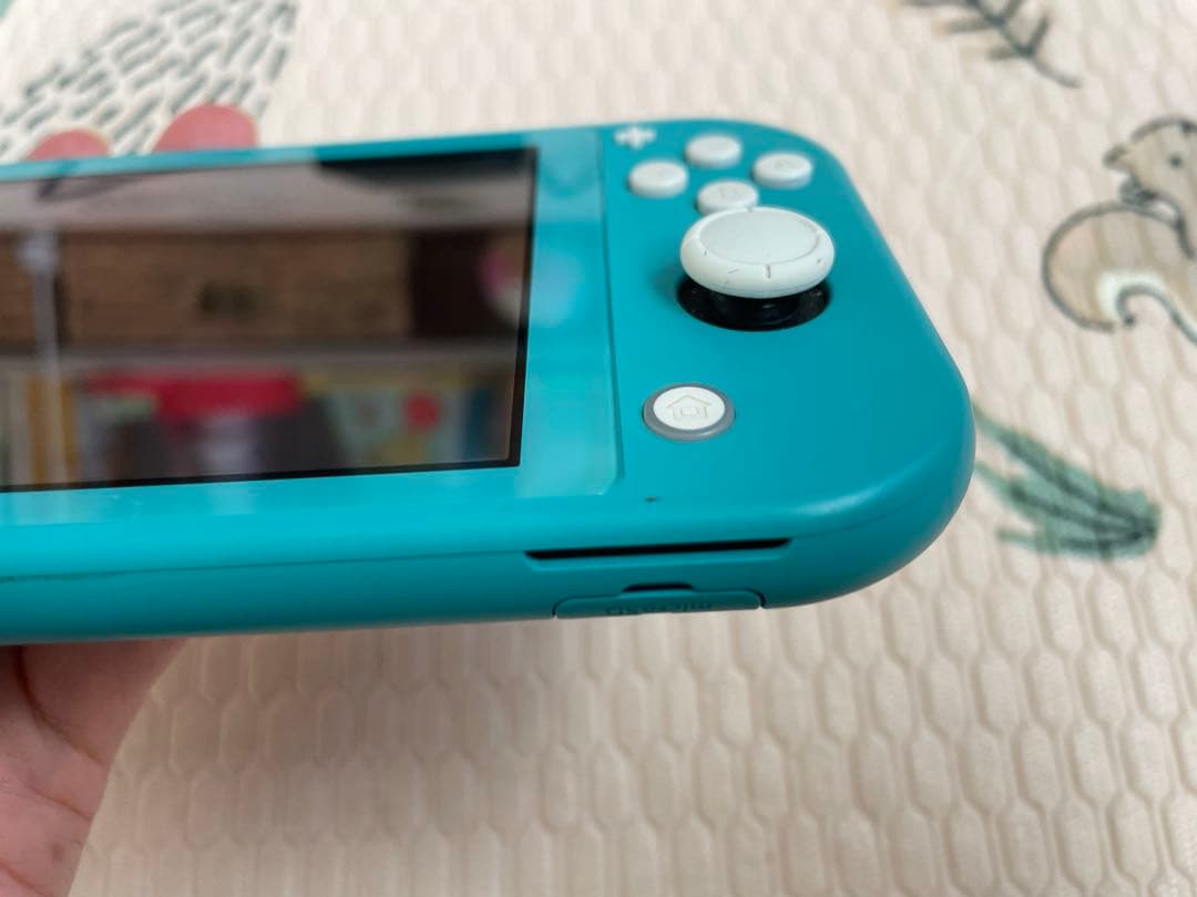 Nintendo Switch Lite ターコイズ　ジェラピケケース付き