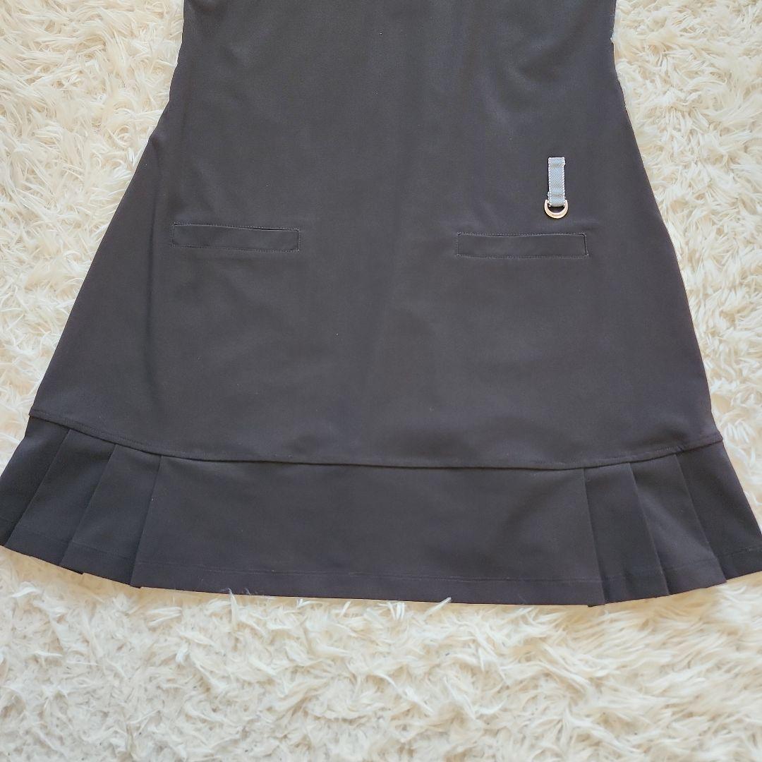 【極美品】BRIEFING GOLF　 ポロワンピース　ノースリーブ L