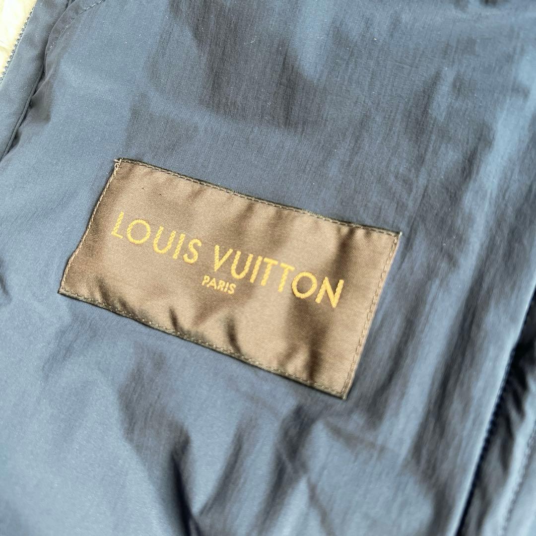 新品 LouisVuitton ヴィトン キルティング ベスト ネイビー ジレ
