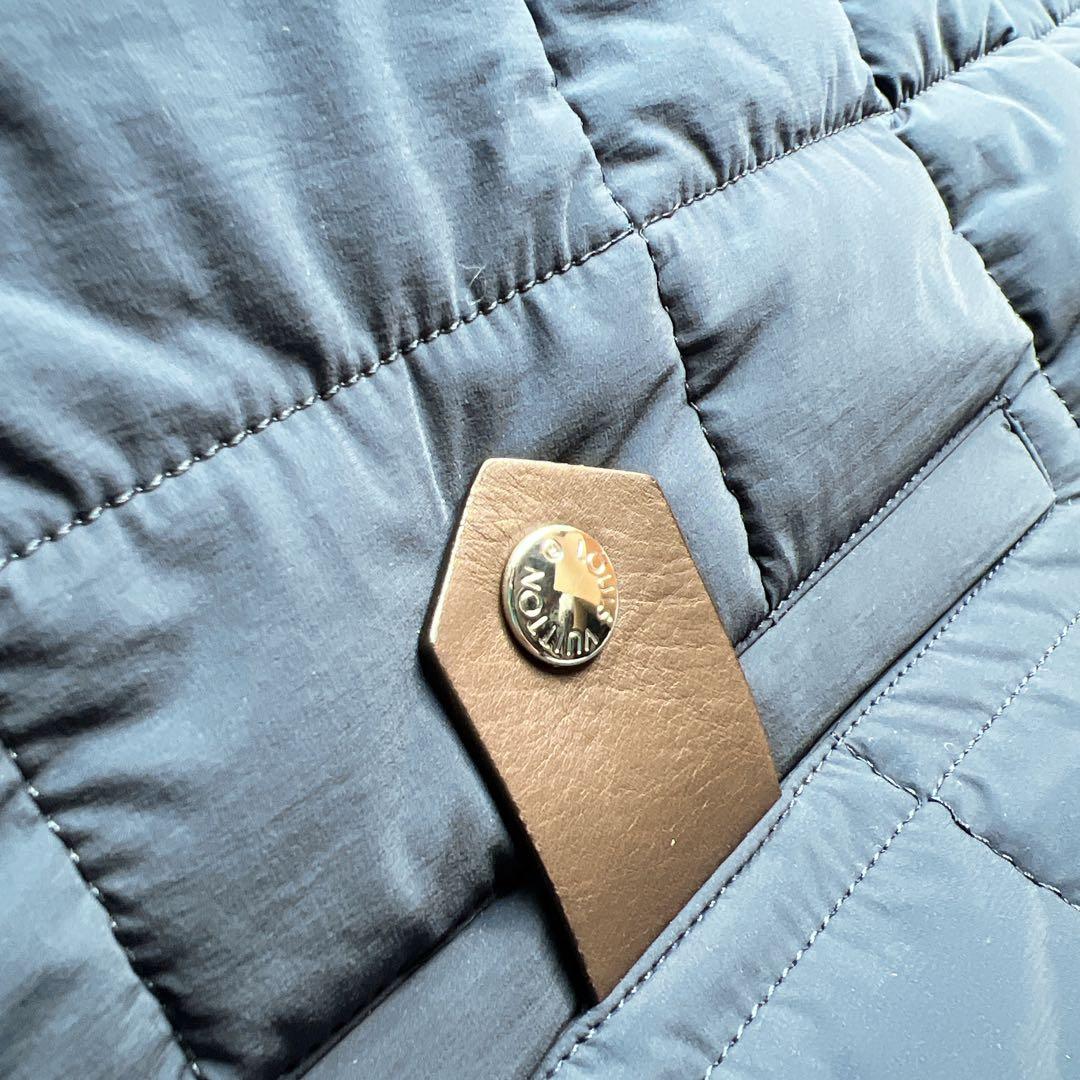 新品 LouisVuitton ヴィトン キルティング ベスト ネイビー ジレ