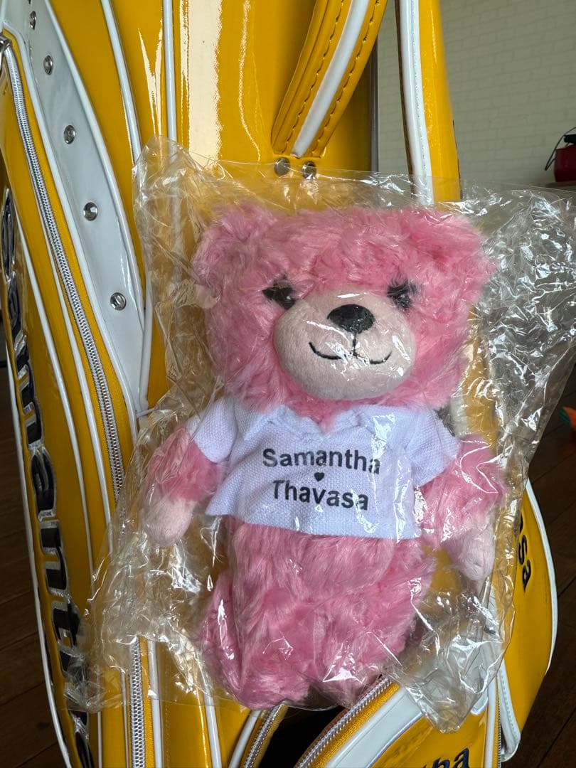 Samantha Thavasa イエローカラーキャディバッグ