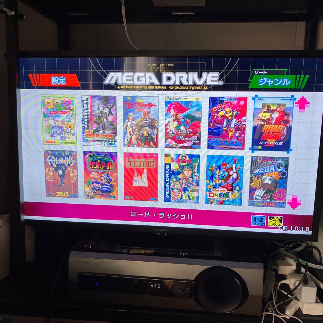 メガドラミニw ケース付き　箱無し