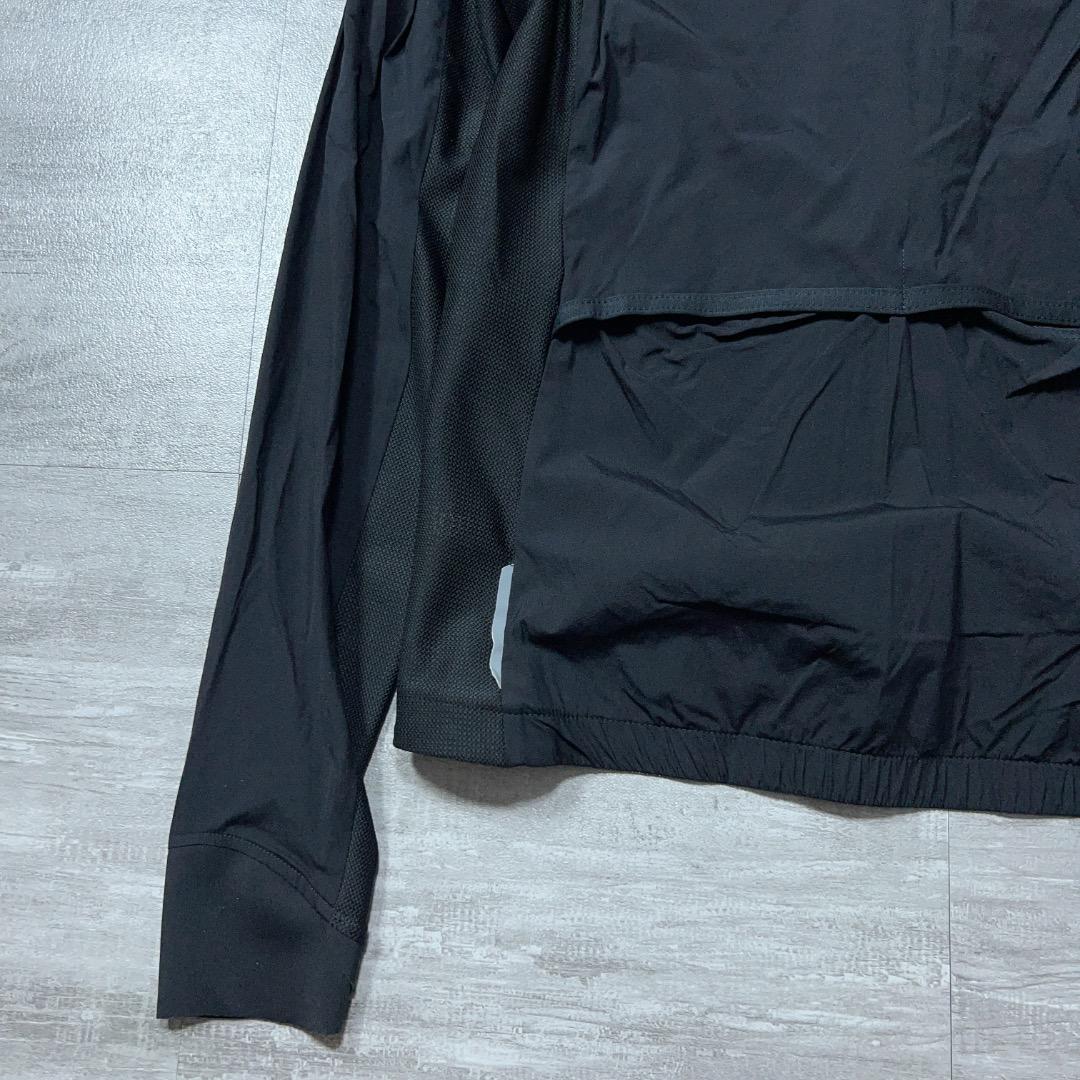 美品 KAPELMUUR カペルミュール ストレッチスリムウインドブレーカー 黒