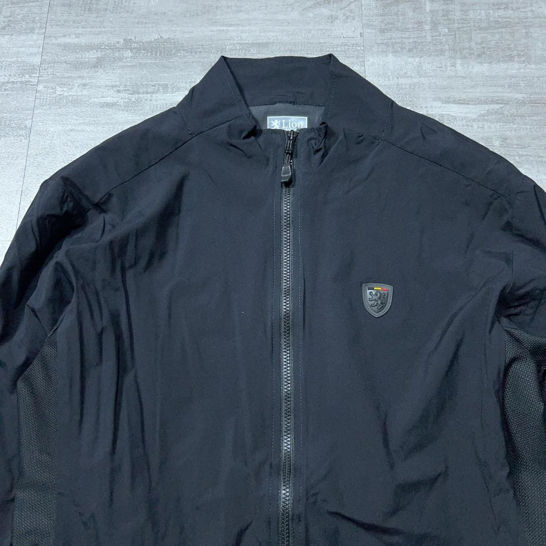 美品 KAPELMUUR カペルミュール ストレッチスリムウインドブレーカー 黒