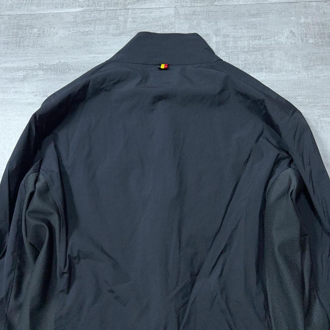 美品 KAPELMUUR カペルミュール ストレッチスリムウインドブレーカー 黒