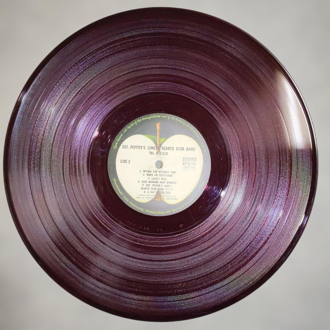 【赤盤良品ＬＰレコード】ビートルズ／サージェント・ペパーズ