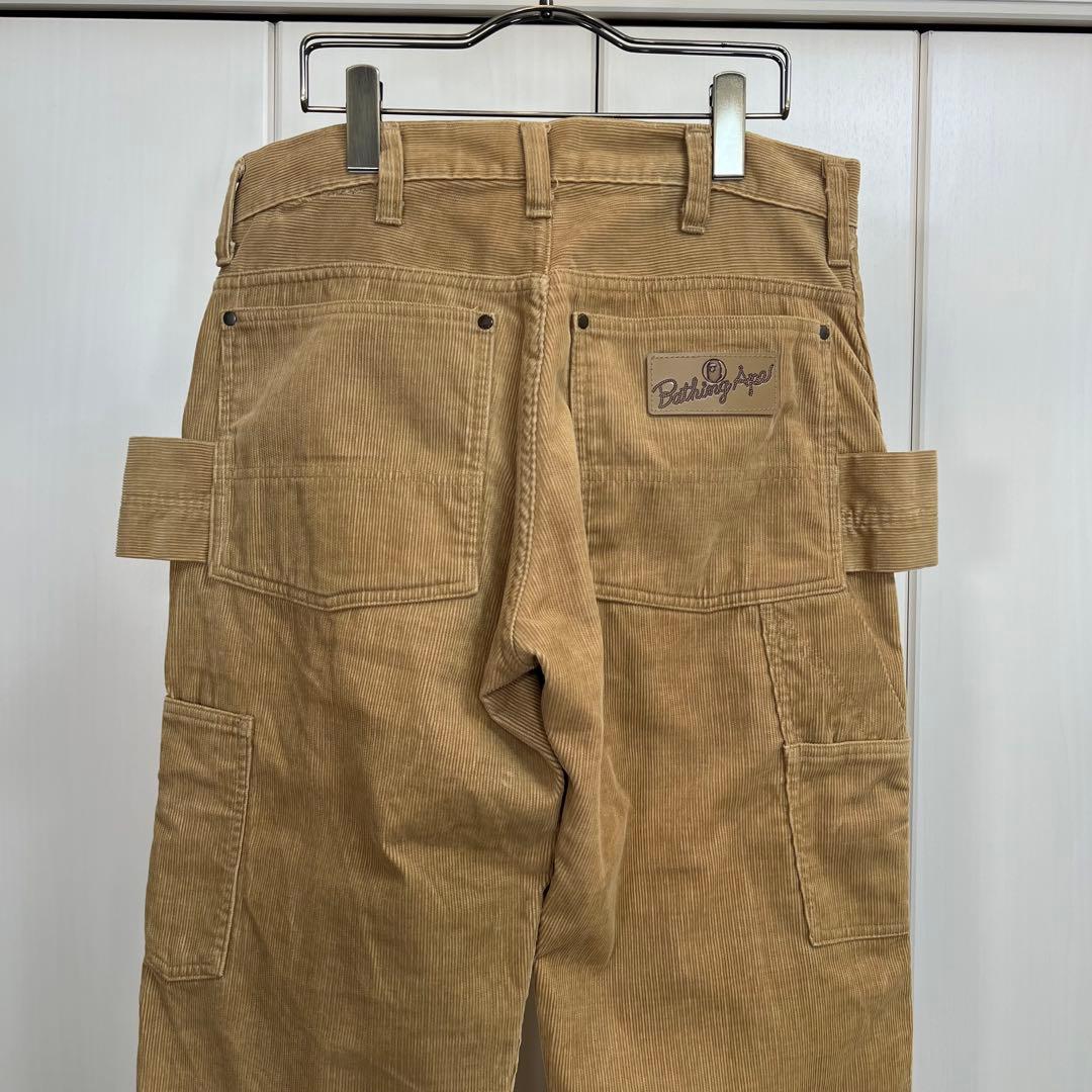 A Bathing Ape 90s ダブルニー コーデュロイペインターパンツ