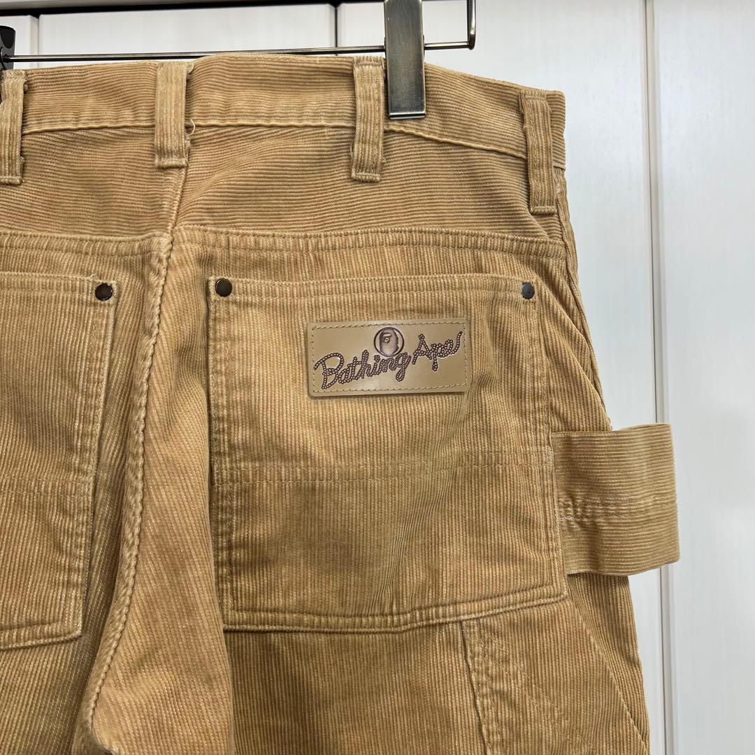 A Bathing Ape 90s ダブルニー コーデュロイペインターパンツ