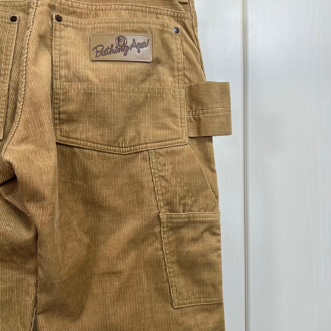 A Bathing Ape 90s ダブルニー コーデュロイペインターパンツ