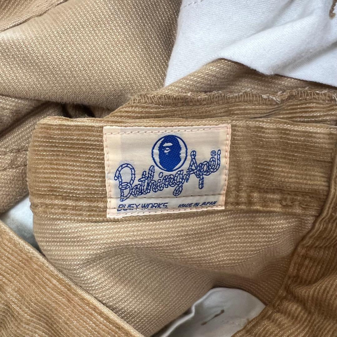 A Bathing Ape 90s ダブルニー コーデュロイペインターパンツ