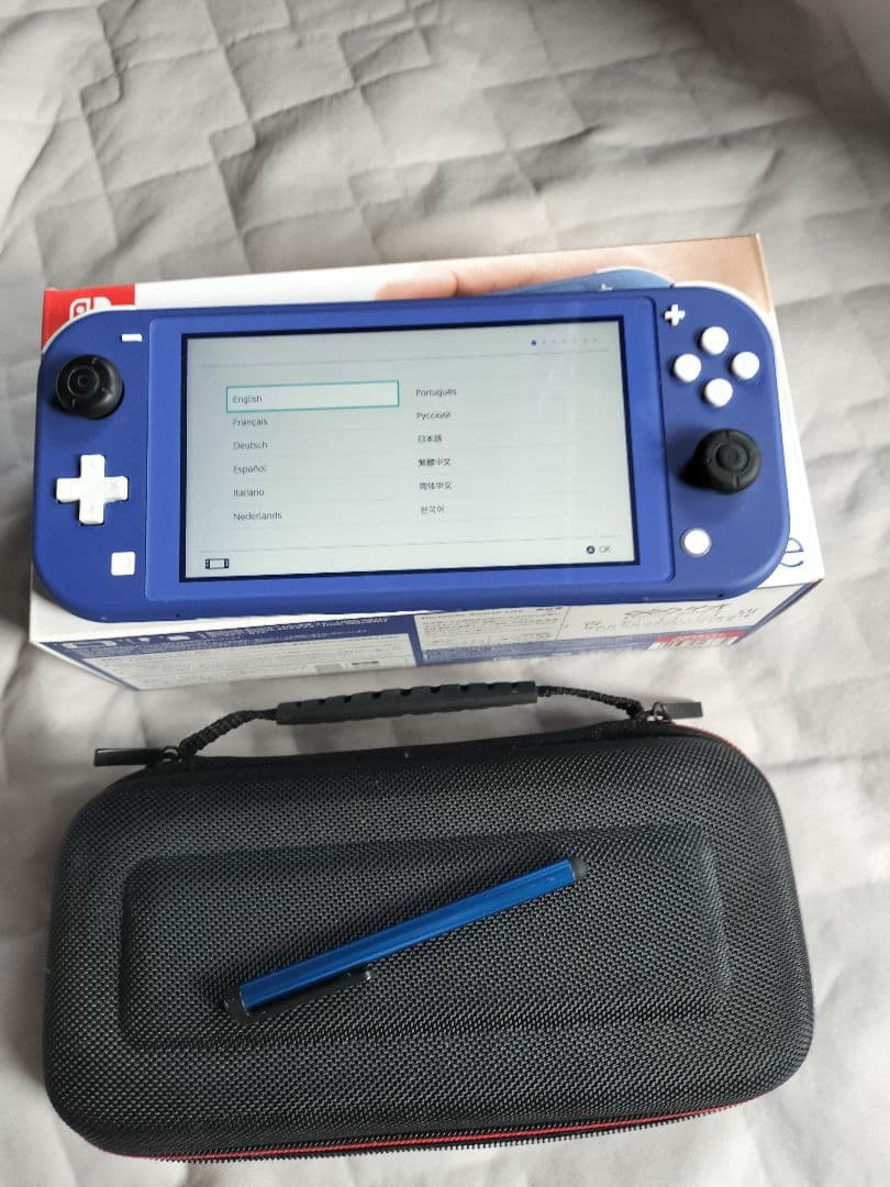 Nintendo Switch Lite 青 ケース付き