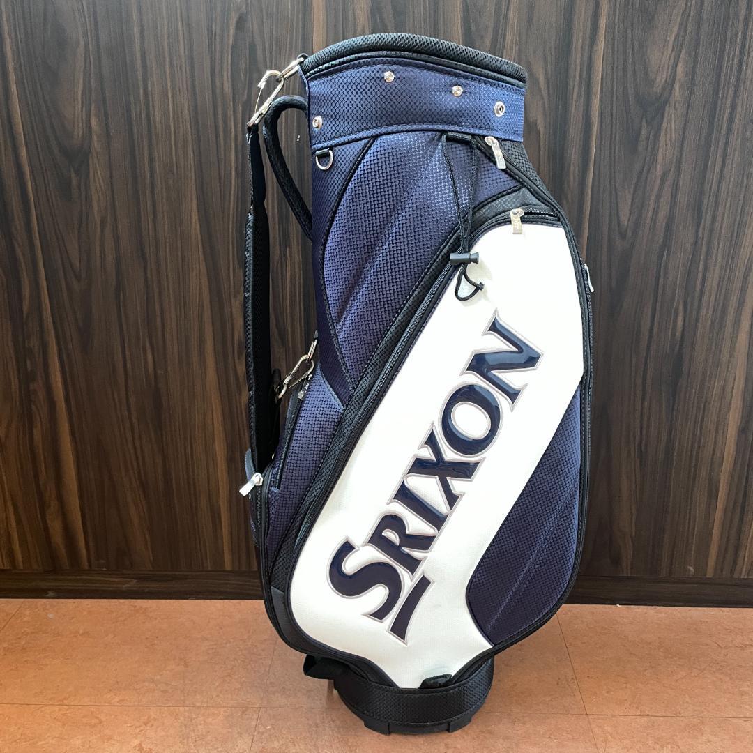 SRIXON/スリクソン ゴルフ キャディバッグ【黒×白】中古
