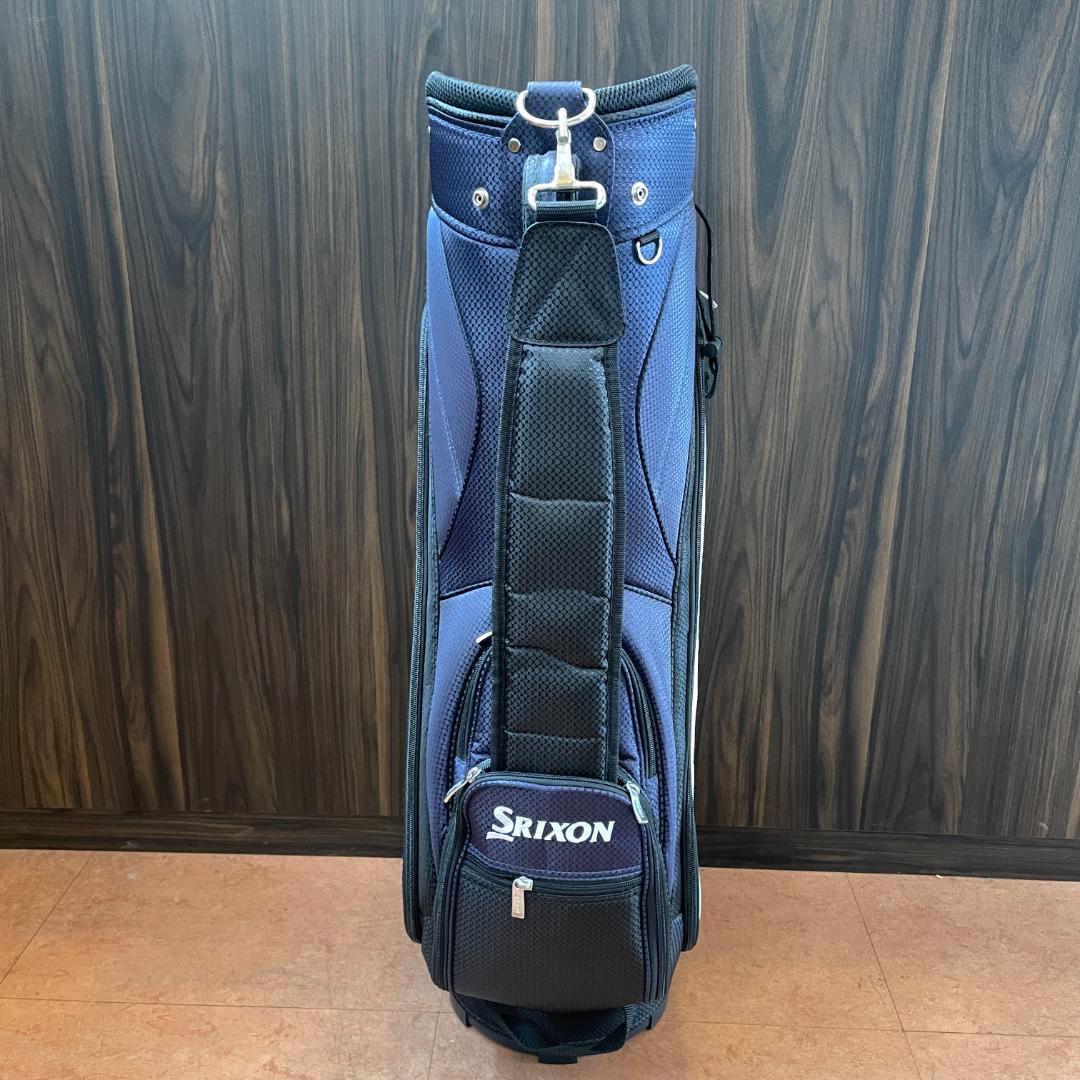 SRIXON/スリクソン ゴルフ キャディバッグ【黒×白】中古