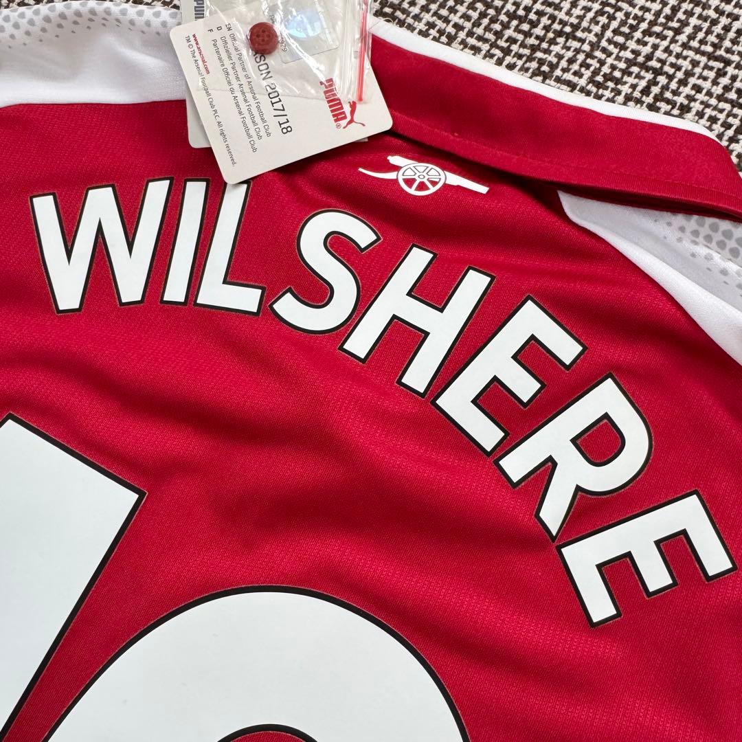 【新品タグ付き・PLパッチ】J・ウィルシャー ＃１０ アーセナル １７／１８