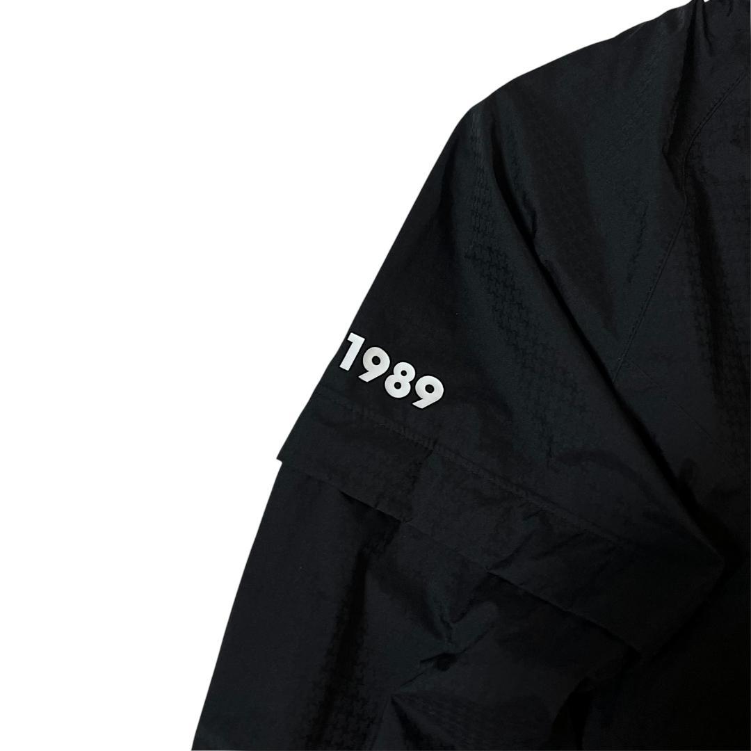 新品 定価4.6万 1 パーリーゲイツ レインジャケット ワンピース ブラック