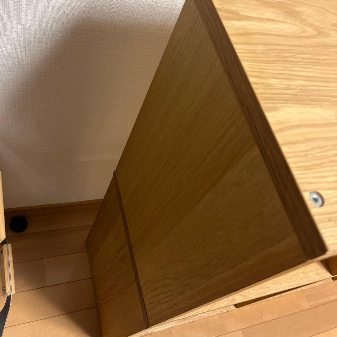 無印 美品 スタッキングシェルフセット・５段×２列・オーク材 muji