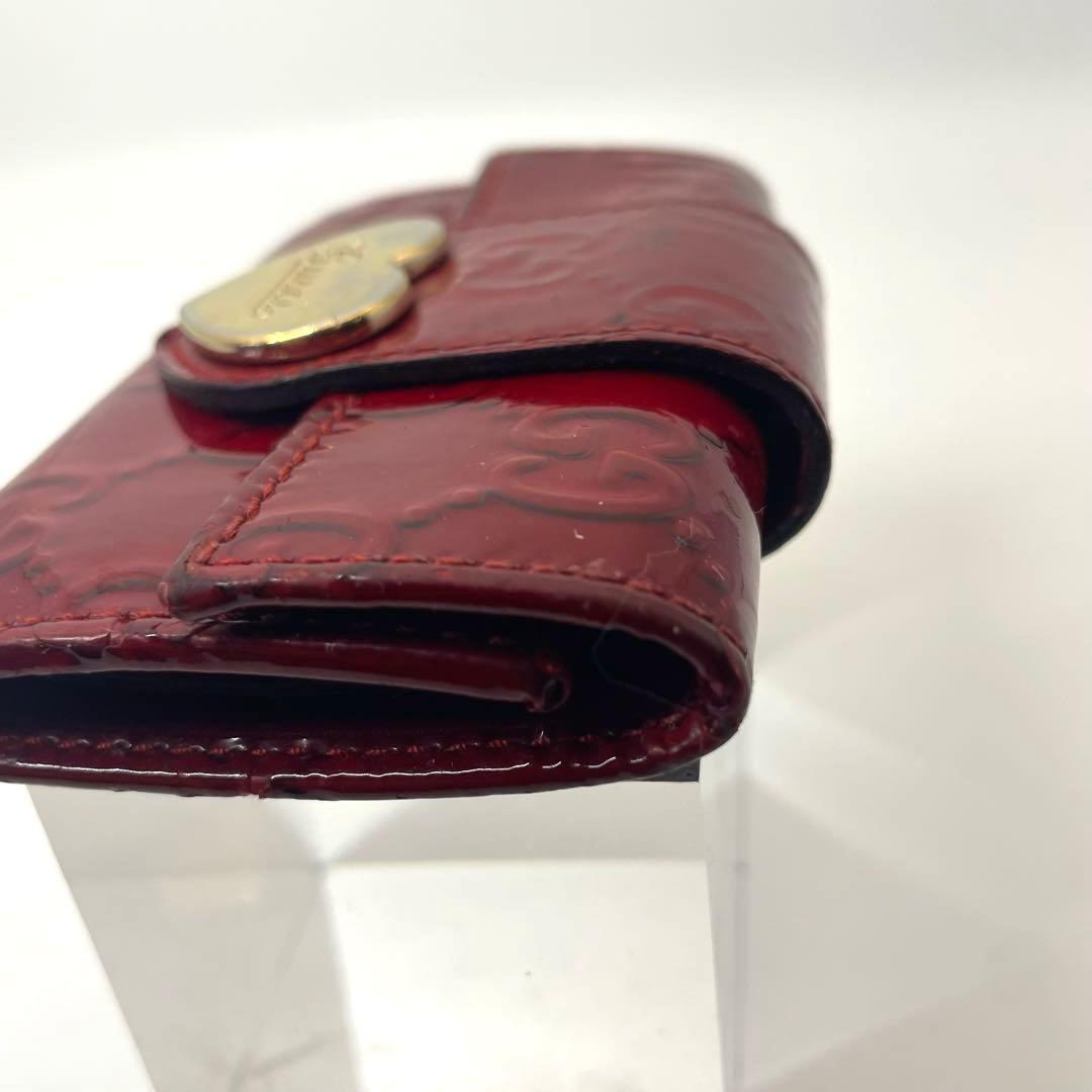 専用❗️希少品♡GUCCI✨グッチ　ラブリーハート　レッド ハート型　キーケース