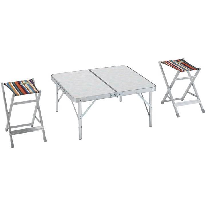 ロゴス！スツールテーブルセット2！新品！コールマンキャプテンスタッグ