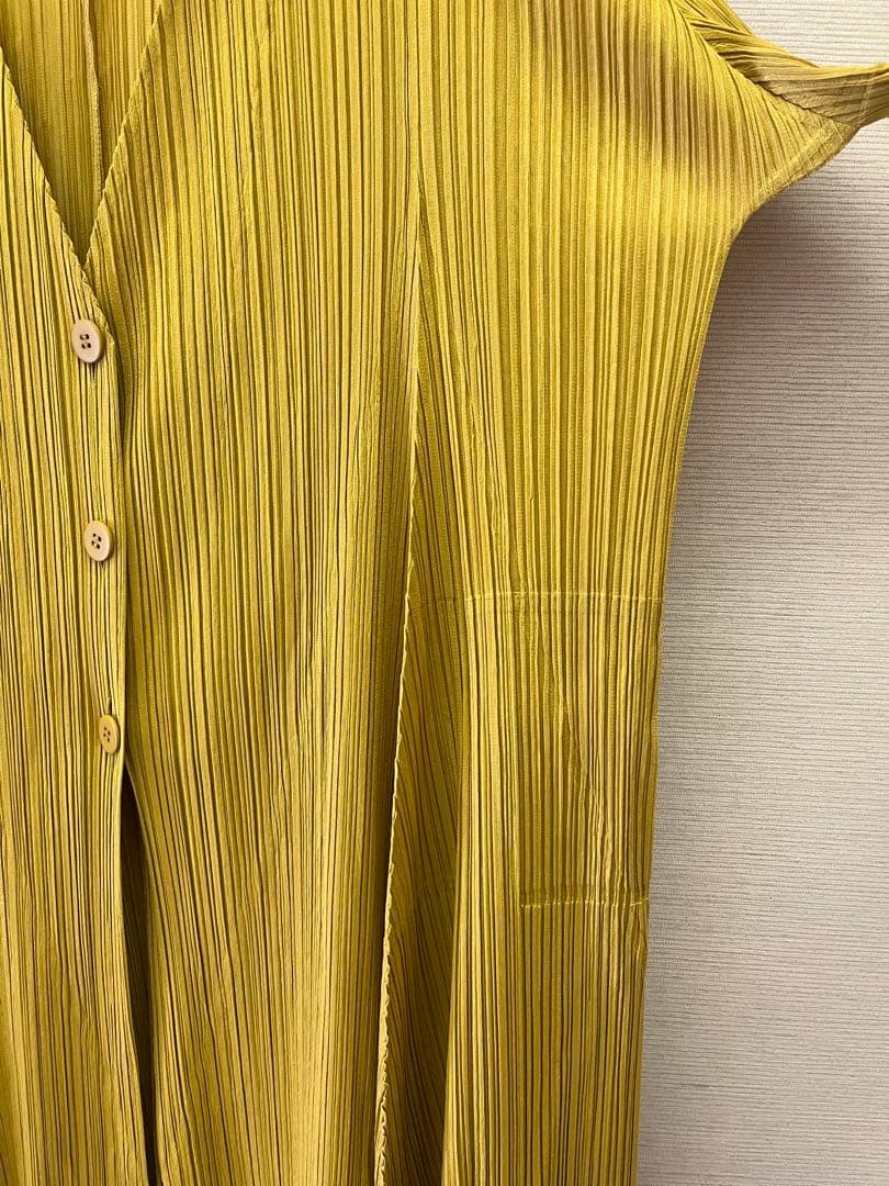 N*o様 極美品プリーツプリーズ イッセイミヤケ レディース サイズ2 ロングカ