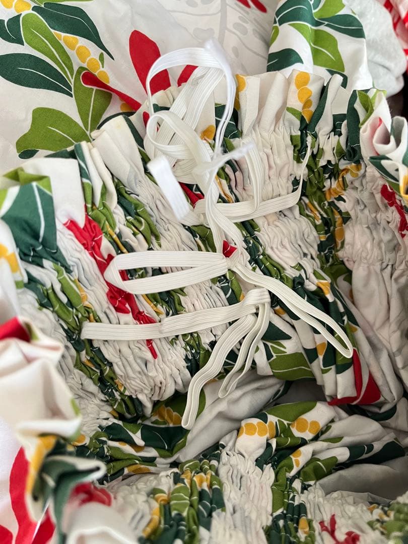 【まとめ売り】フラダンス用　 オレンパウ&白パウ