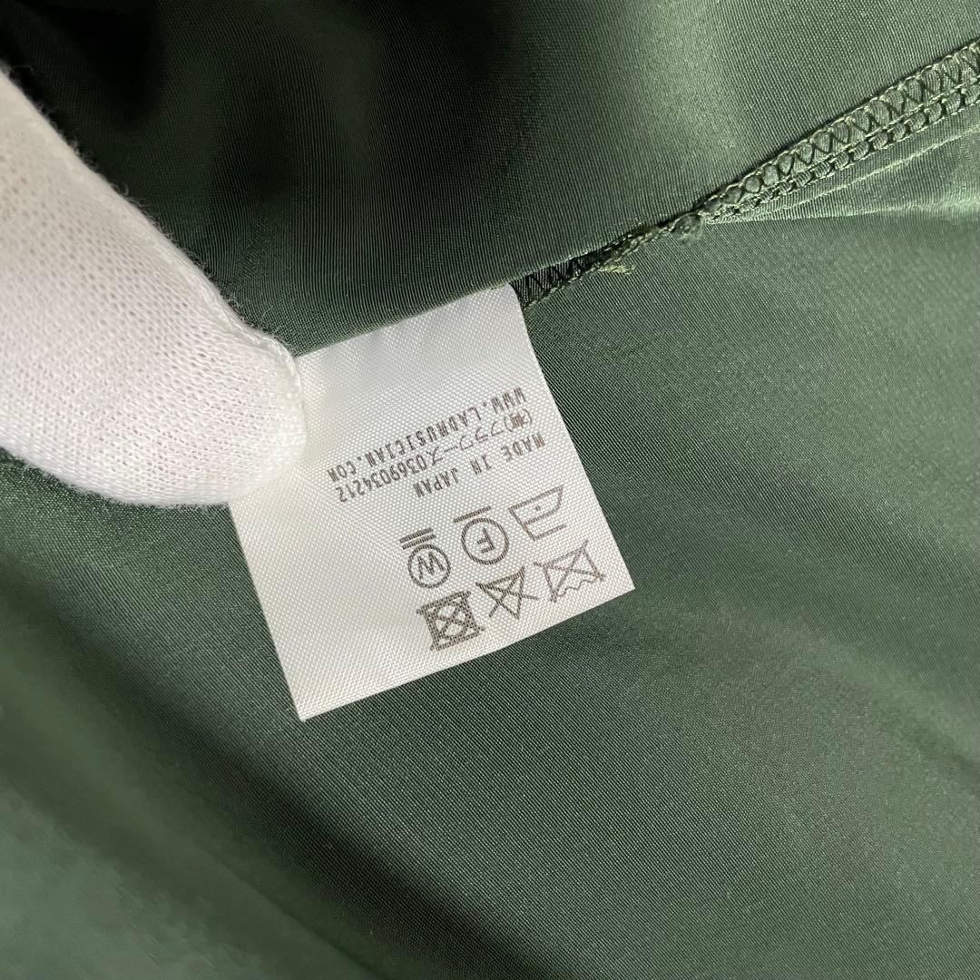 LAD MUSICIAN ロングシャツコート グリーン 日本製 オーバーサイズ