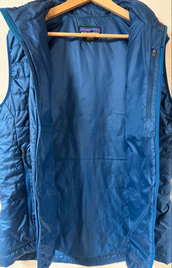 美品　パタゴニア　ナノパフ　ベスト　メンズ L プリマロフト