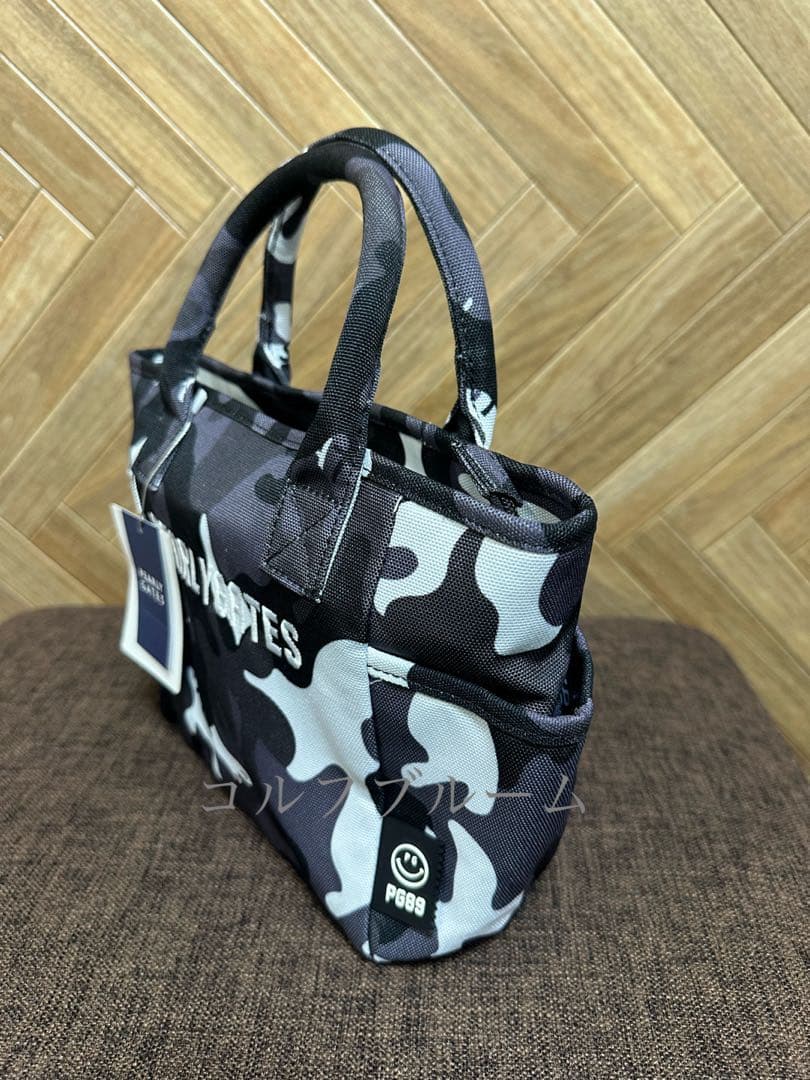 パーリーゲイツPEARLY GATES　カートバック　迷彩柄 グレー