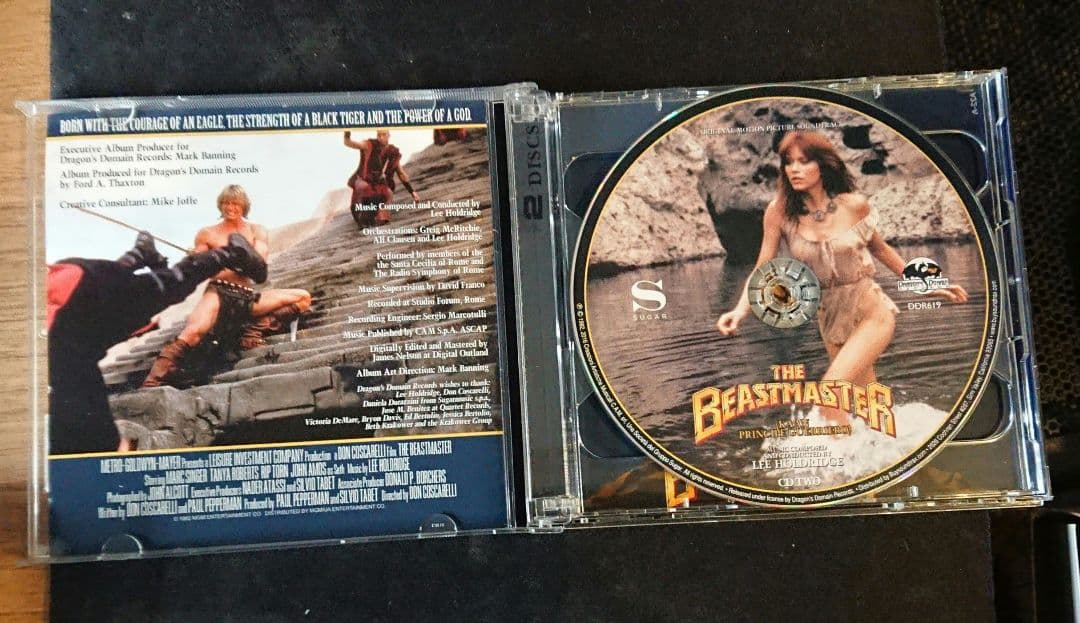 映画 THE BEASTMASTER /ミラクルマスター 限定サントラ2枚組