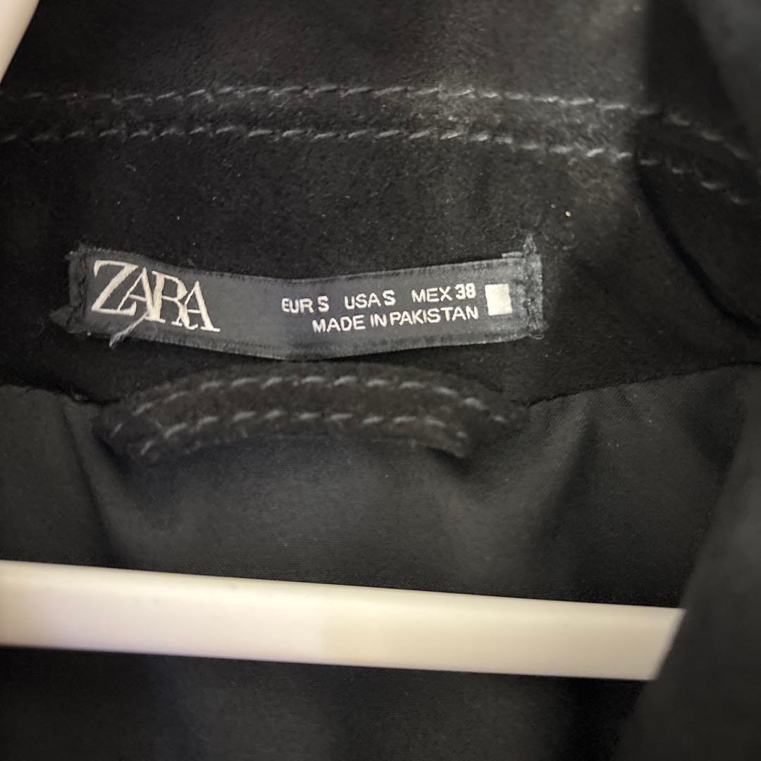 ZARA/ザラ/スエード　レザージャケット/カウレザー/モード/短丈/レア