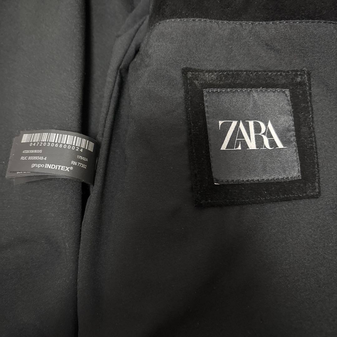 ZARA/ザラ/スエード　レザージャケット/カウレザー/モード/短丈/レア