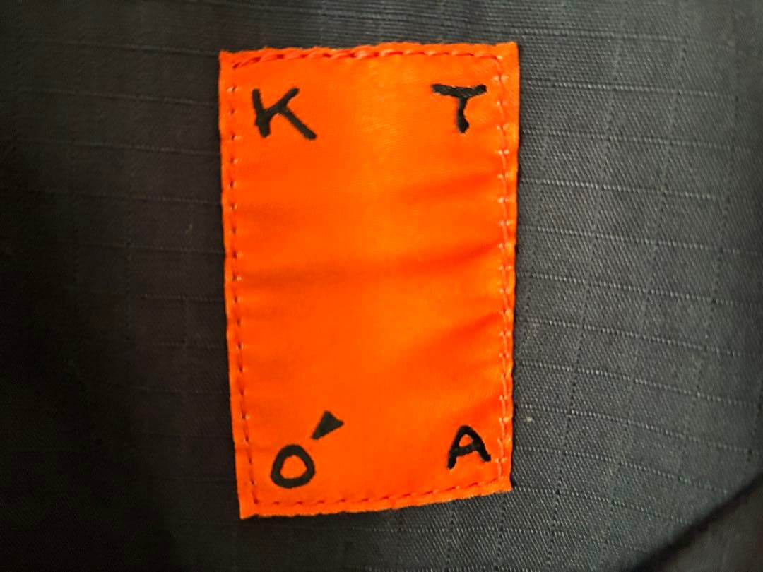 KATO カトー　チャイニーズジャケット　ネイビー　M