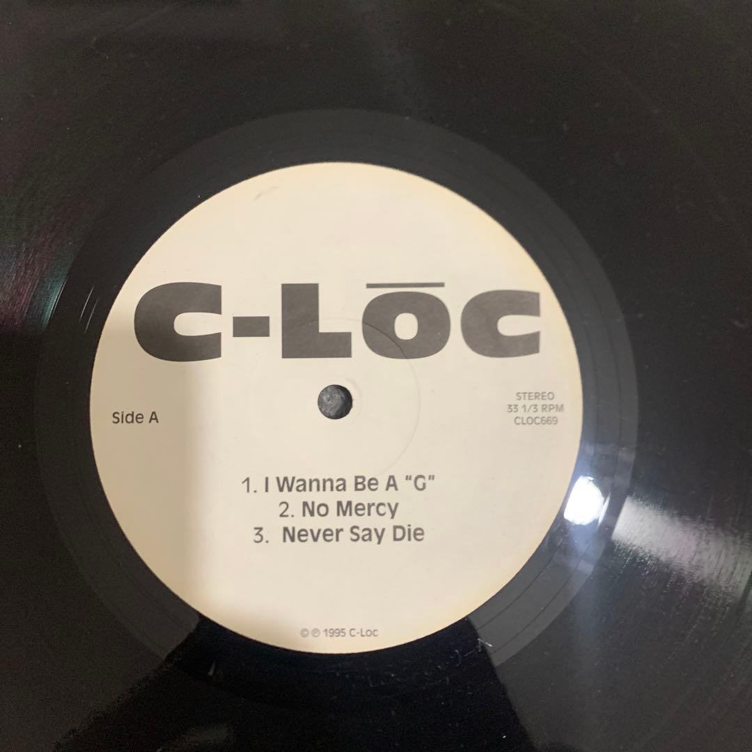 C-Loc I Wanna Be A 'G' 12インチ　g-rap