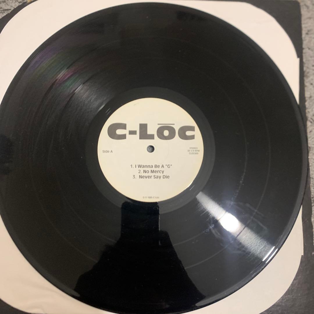 C-Loc I Wanna Be A 'G' 12インチ　g-rap