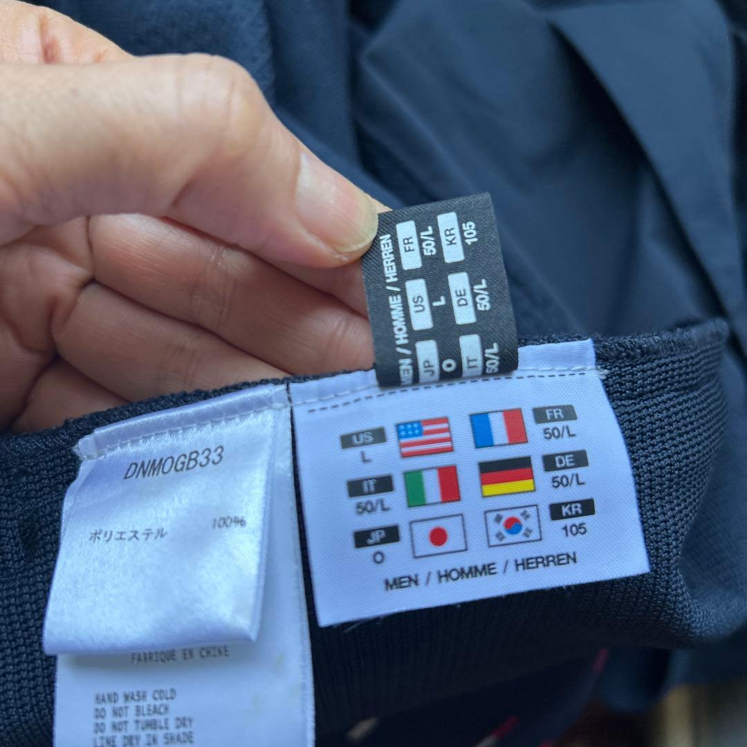 DESCENTE デサント フード付きジャケット ネイビー サイズO