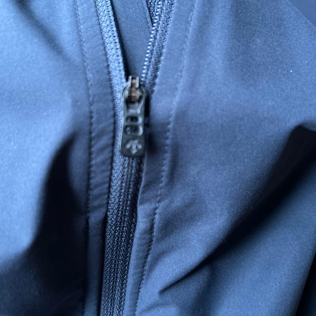 DESCENTE デサント フード付きジャケット ネイビー サイズO