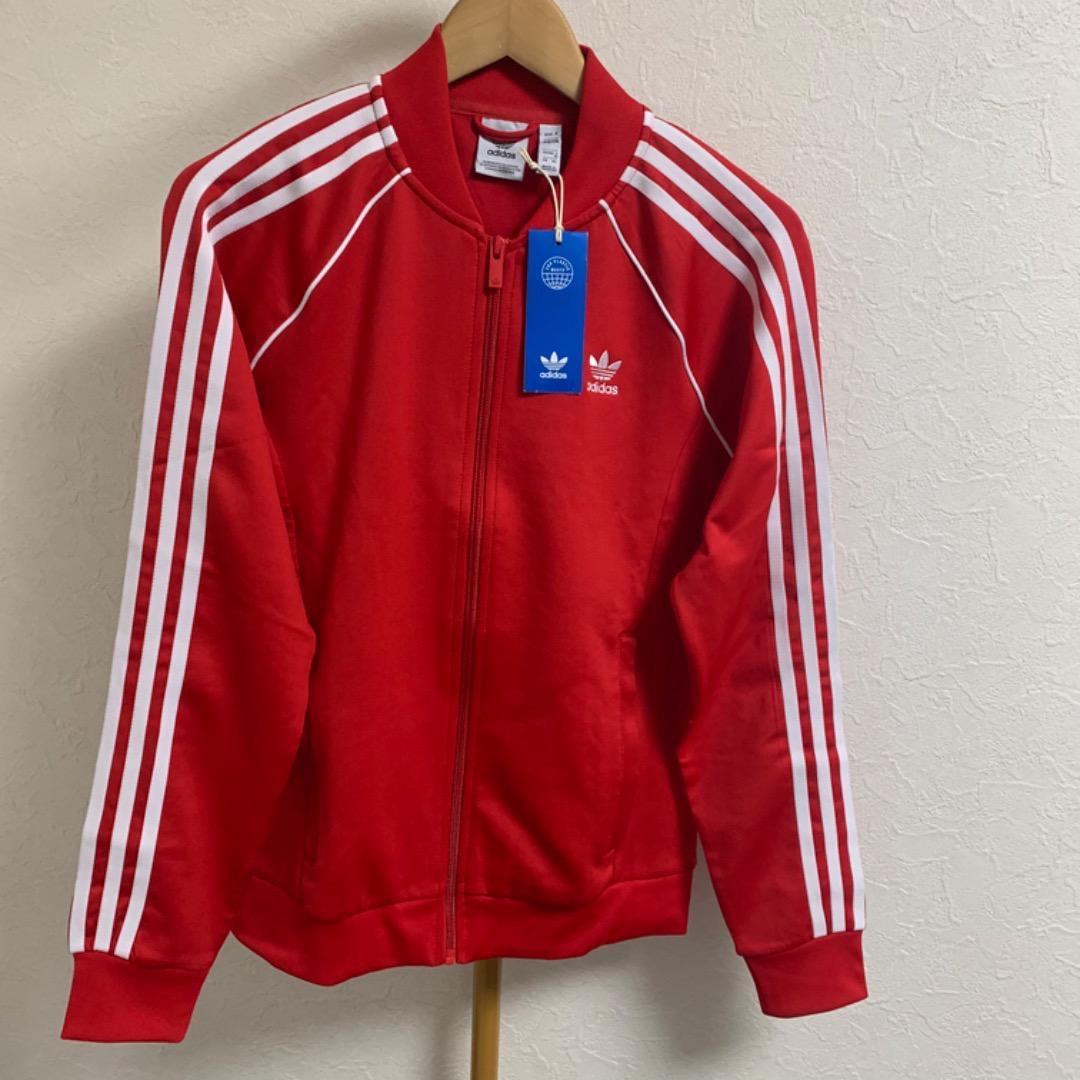 【新品未使用】アディダス トラックジャケット ファイヤーバード XL レッド 赤