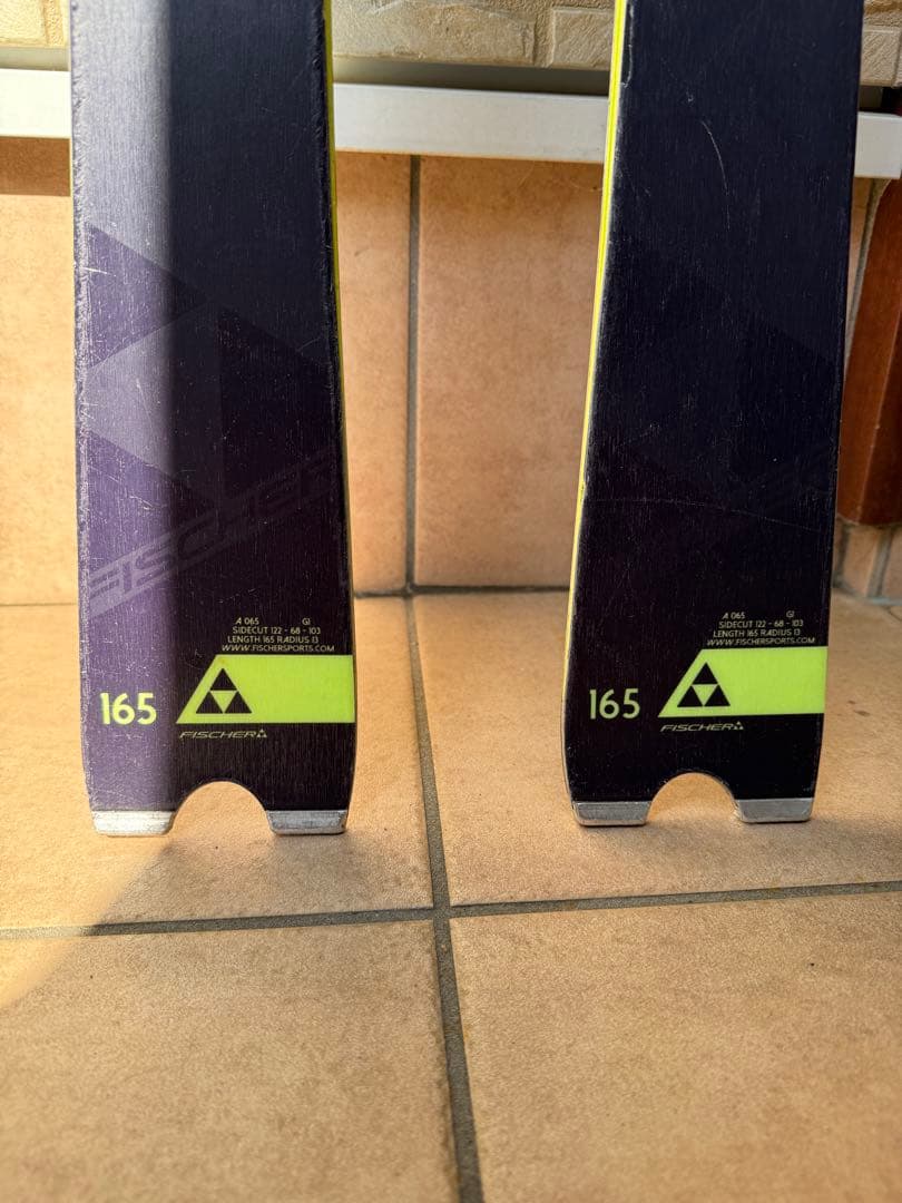 Fischer RC4 Worldcup SC 165cm スキー板