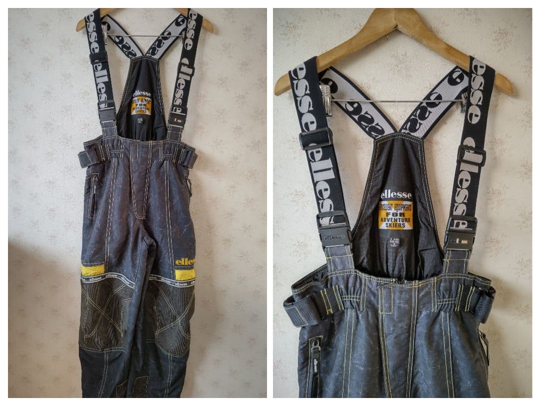 ☆エレッセ ヴィンテージ スキー スノーボードウェア 上下セット L☆