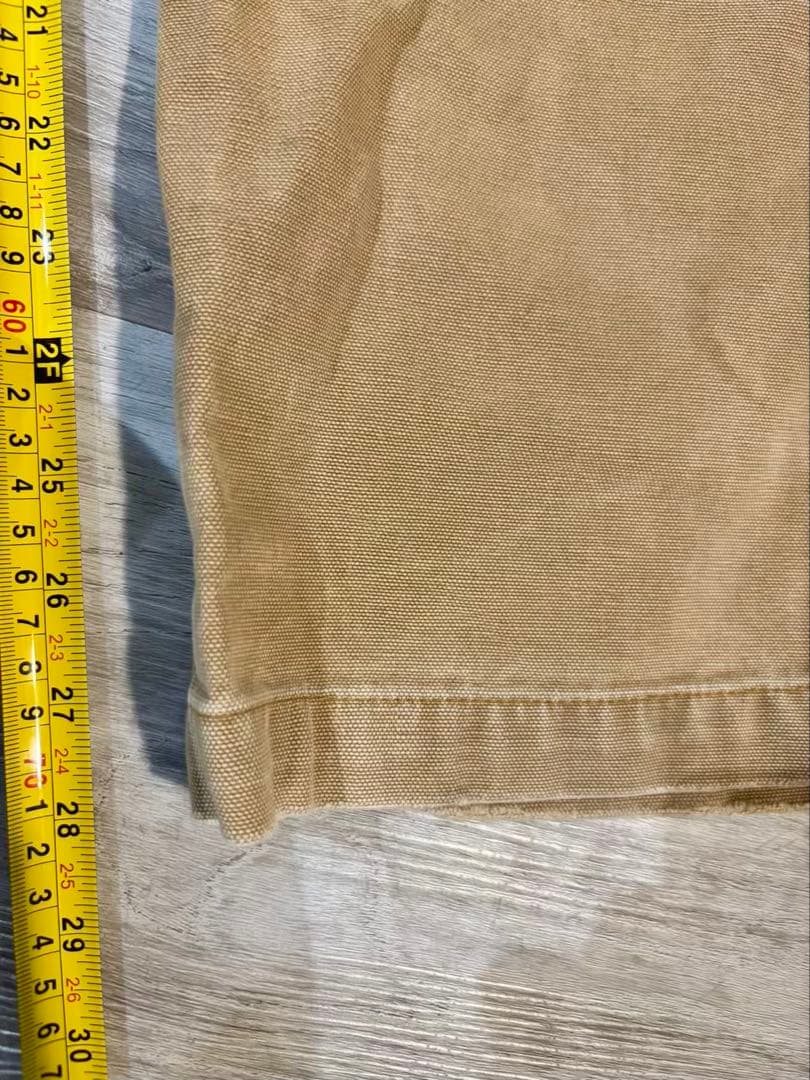 【USA生地/メキシコ製】14年製 カーハート ダブルニー W38相当 茶394