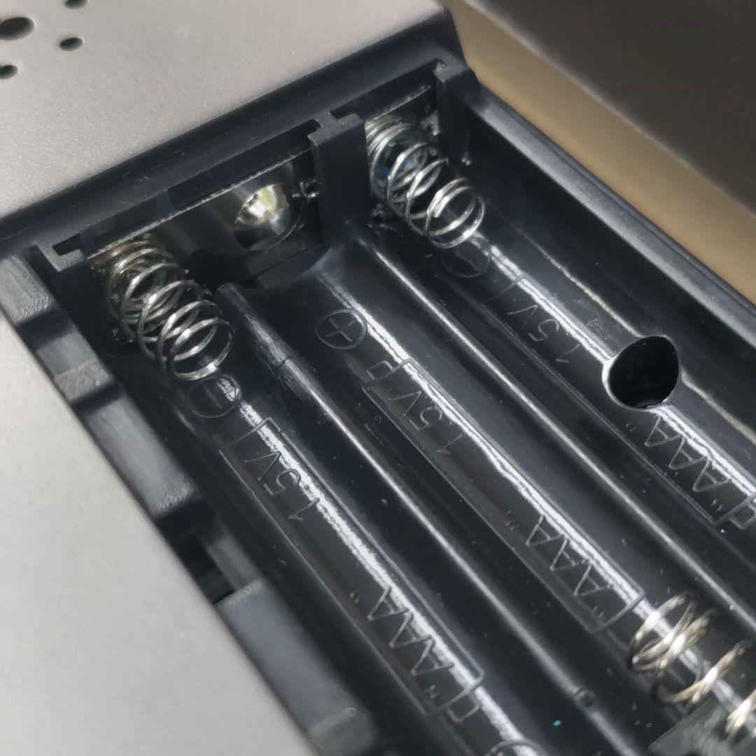 idea label ミラー型 電波式LEDクロック 置時計 美品